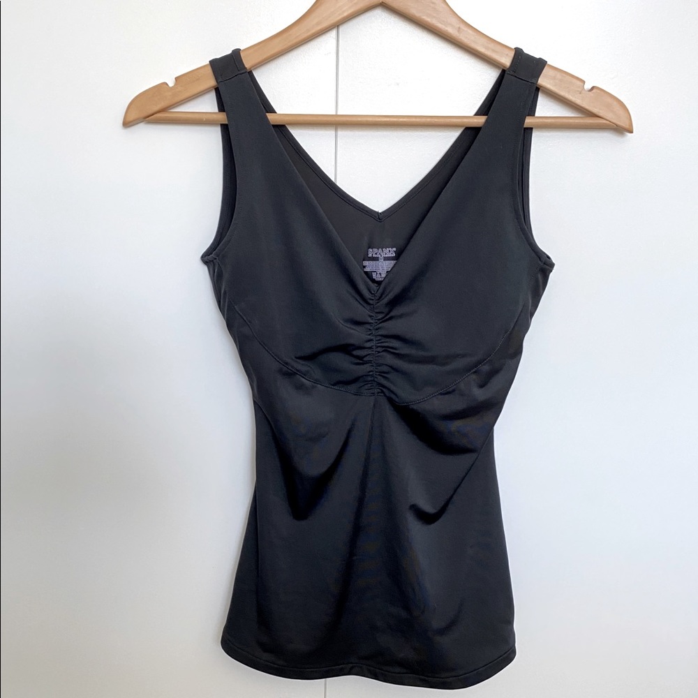 Spanx camisole, EUC, black, size Medium
